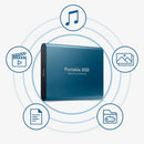 128 GB External SSD | 20 MB/s Transfer Speed | Shockproof & Waterproof