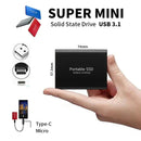 128GB External SSD | Fast Data Backup | USB-C Connection