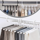 5-in-1 Stainless Steel Clothes Rack for Space Optimization