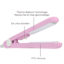 2-in-1 Hair Straightener | Ceramic Gentle Heat Styling Tool