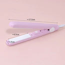 2-in-1 Hair Straightener and Mini Curling Iron with Ceramic Technology