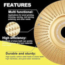 3-Piece Professional Grinding Wheel Set for Woodworking - Industrial Grade