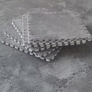 12-Piece Interlocking Foam Floor Mat Set for Comfort & Style