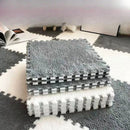 12-Piece Interlocking Foam Floor Mat Set for Comfort & Style