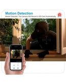 360° View Wireless Security Camera with Night Vision and App Control