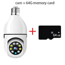 360° View Wireless Security Camera with Night Vision and App Control