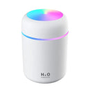 300 ml Ultrasonic Humidifier with Colorful Ring Light – Compact Design
