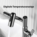 360° Swivel Kitchen Faucet | Adjustable Height | Temperature Display