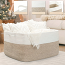 45L Fabric Storage Bin – Organizer for Blankets and Laundry