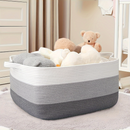 45L Fabric Storage Bin – Organizer for Blankets and Laundry