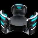 360-Degree Rotating Car Cup Holder for Two Beverages
