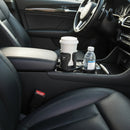 360-Degree Rotating Car Cup Holder for Two Beverages