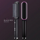 2-in-1 Hair Straightener and Brush with Nano-Titanium Technology