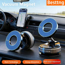 360° Rotating Magnetic Phone Mount with Suction Cup