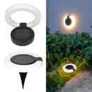 360° Swiveling Solar Ground Light with IP65 Waterproof Design