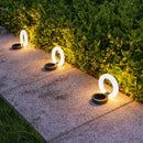 360° Swiveling Solar Ground Light with IP65 Waterproof Design