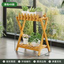 2-Tier Bamboo Plant Stand – Decorative Fencing in 3 Sizes