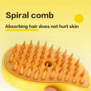 3-in-1 Cat Grooming Brush with Steam – Coat Care and Massage