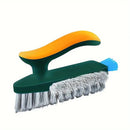 4-in-1 Tile, Grout, and Glass Cleaning Brush Set of 2