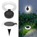 360° Swiveling Solar Ground Light with IP65 Waterproof Design