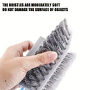 4-in-1 Tile, Grout, and Glass Cleaning Brush Set of 2