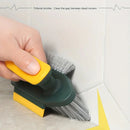 4-in-1 Tile, Grout, and Glass Cleaning Brush Set of 2
