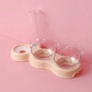 3-in-1 Pet Feeding Station with Automatic Water Dispenser for Cats and Dogs