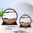 3D Sand Art Hourglass | Deep Sea Design | Calming Flowing Effect