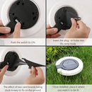 360° Swiveling Solar Ground Light with IP65 Waterproof Design