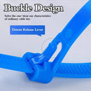 100 Pack of Self-Locking Reusable Nylon Cable Ties