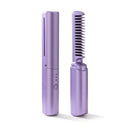 2-in-1 Hair Brush and Straightener – Travel-Friendly Styling Tool