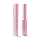 2-in-1 Hair Brush and Straightener – Travel-Friendly Styling Tool