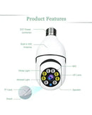 360-Degree Pan-Tilt Surveillance Camera with Night Vision and Motion Detection