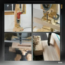 4-Piece Wood Square Tenon Drill Bit Set