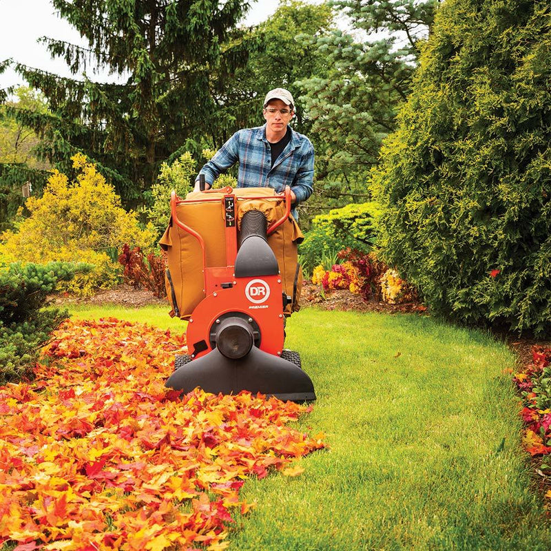 DR Power Premier Walk-Behind Lawn & Leaf Vacuum – 9.2 HP Self-Propelled Yard Cleanup Machine