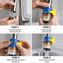 5-Layer Activated Carbon Water Filter for Chlorine and Limescale Removal