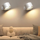 360° Swivel Rechargeable LED Wall Light – Touch Control, Wireless