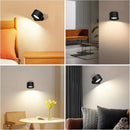 360° Swivel Rechargeable LED Wall Light – Touch Control, Wireless