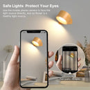 360° Swivel Rechargeable LED Wall Light – Touch Control, Wireless