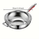 30 cm Round Bottom Wok | Induction Compatible | Non-Coated & Non-Stick