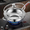 30 cm Round Bottom Wok | Induction Compatible | Non-Coated & Non-Stick