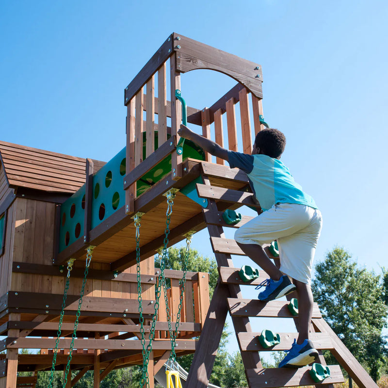 Backyard Discovery Woodridge Elite Swing Set