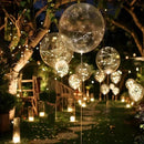 Balloon Set with 10 Pieces | Ambient Warm White Glow | Battery Operated | LumiGlobe
