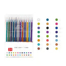 Glitter Gel Pens | Metallic Ink Pens | Smudge-Proof Sparkle Look | SparkleInk