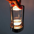 Lumiere Lantern Cordless Crystal Desk Lamp
