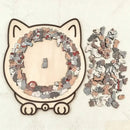 Wooden Cat Brain Teaser