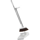 Broom with Dustpan Set | Upright Sweeping, No Bending | Comb-Edged | CleanStand