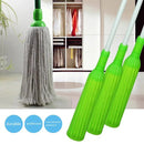 Self-Wringing Microfiber Mop Replacement Head | Swivel Joint | No-Touch Use | CleanPulse