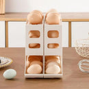 30-Egg Capacity Automatic Sliding Egg Holder with 4 Levels