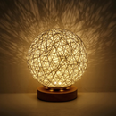 MoonLuxe | Artisan Dimmable Rattan Table Lamp